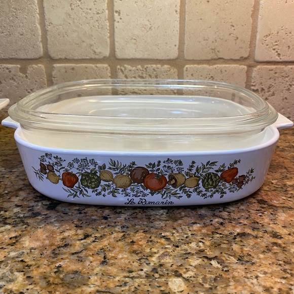 Vintage Corning Ware Spice of Life set with lids - Picture 3 of 3